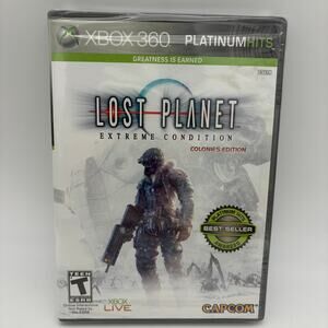 Xbox 360 Lost Planet Extreme Condition Colonies Edition Platinum Hits Sealed New